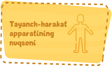 Tayanch-harakat a'zolari buzilishi Image